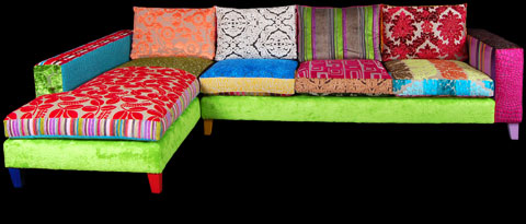 Patchwork corner sofa – Sumptuous